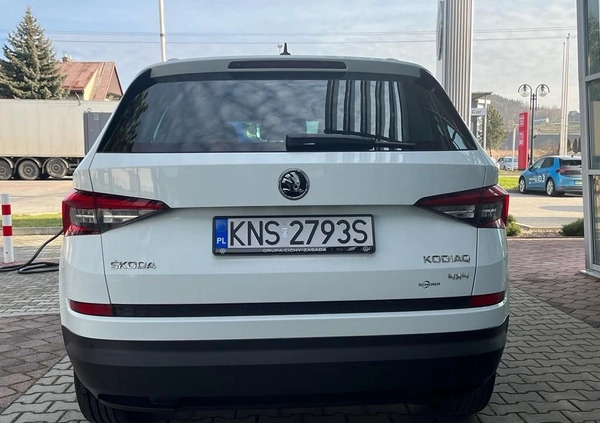 Skoda Kodiaq cena 84900 przebieg: 168330, rok produkcji 2017 z Gołańcz małe 154